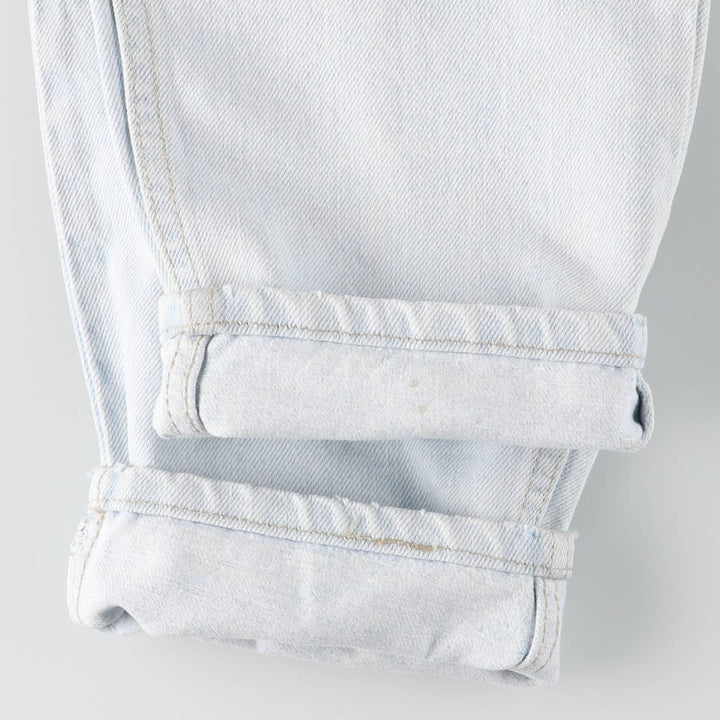 90'S Levi's 550-4804 Relaxed Fit Tapered Leg Denim Pants, Made in USA, Men's, Size W31, Vintage cotton Blue type light blue Vintage Second Hand