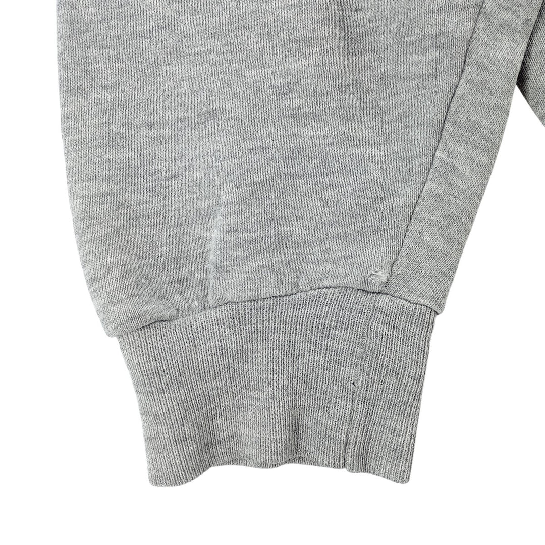 Vintage 90'S SOFFE plain blank sweatshirt, made in the USA, size L, men's polyester gray type Vintage Second Hand