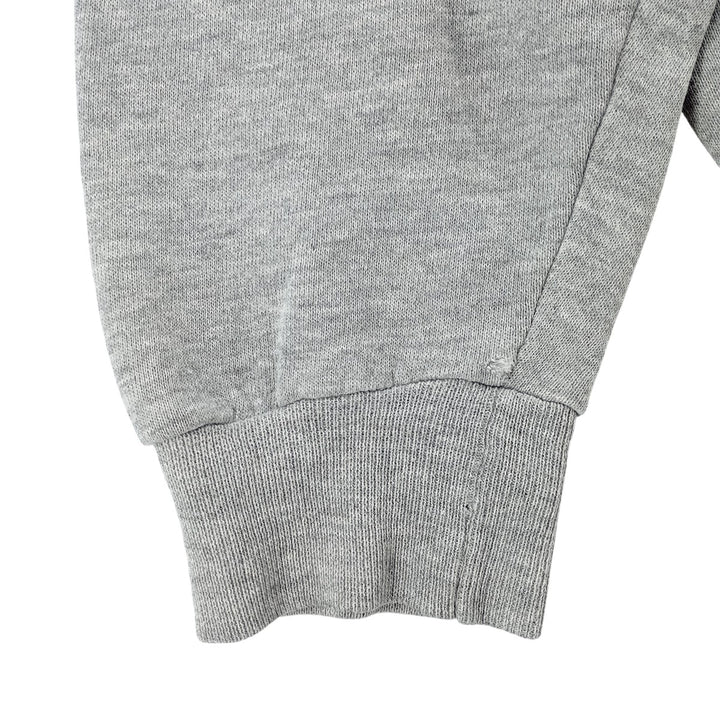 Vintage 90'S SOFFE plain blank sweatshirt, made in the USA, size L, men's polyester gray type Vintage Second Hand