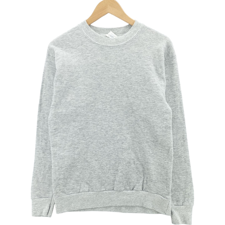 Vintage 90'S STEINWURTZEL plain blank sweatshirt, made in the USA, size M, men's polyester gray type Vintage Second Hand
