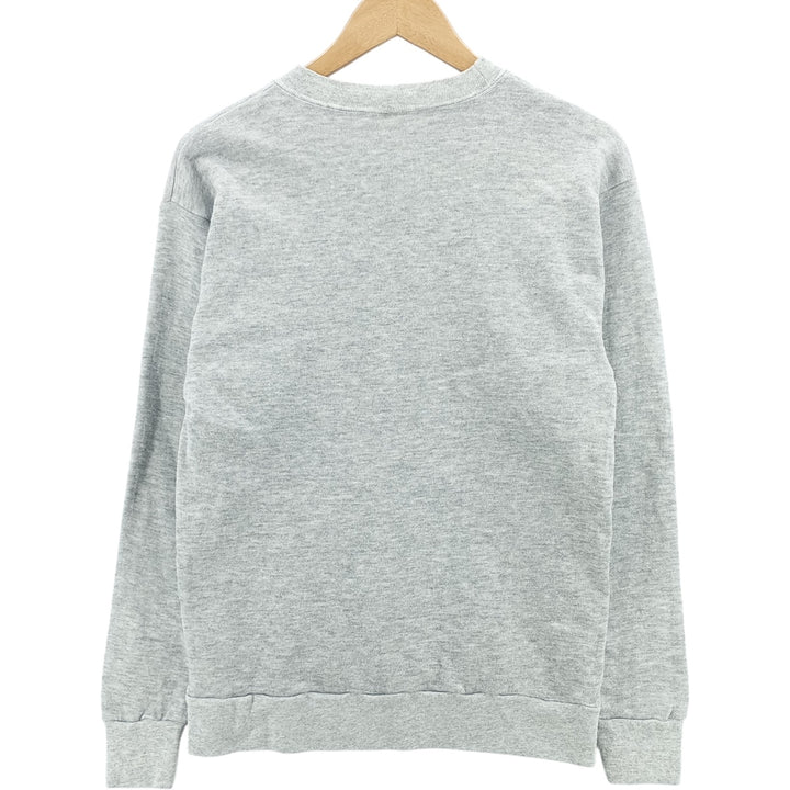 Vintage 90'S STEINWURTZEL plain blank sweatshirt, made in the USA, size M, men's polyester gray type Vintage Second Hand