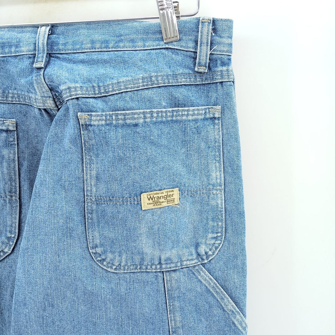 Wrangler HERO Denim Painter Pants, Men's, Size W32 cotton blue type Vintage Second Hand