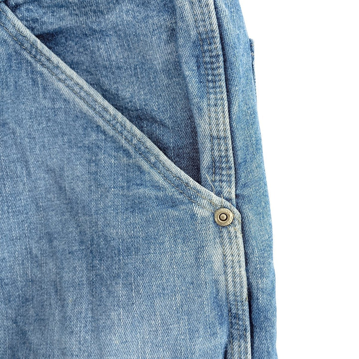 Wrangler HERO Denim Painter Pants, Men's, Size W32 cotton blue type Vintage Second Hand
