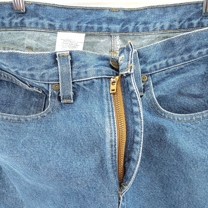 Carhartt Relaxed Fit Straight Denim Pants, Men's, Size 35 cotton blue type Vintage Second Hand