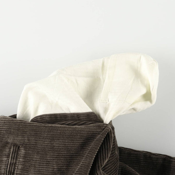 Brooks Brothers THOMPSON Two-pleat Corduroy Pants, Men's, Size W33 cotton brown type Vintage Second Hand