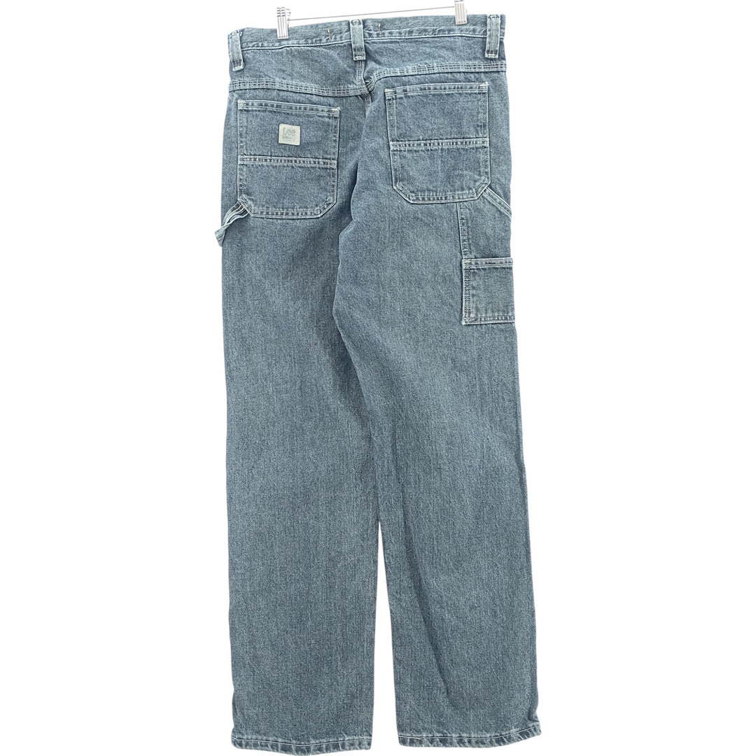 Lee Dungarees Carpenter Denim Painter Pants, Men's, Size W35 cotton blue type Vintage Second Hand
