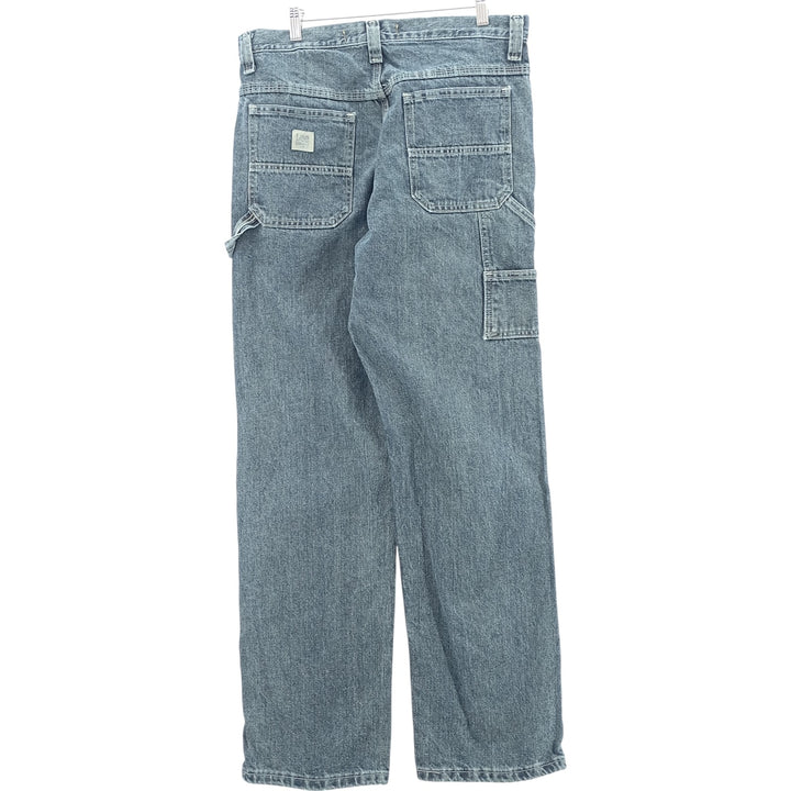Lee Dungarees Carpenter Denim Painter Pants, Men's, Size W35 cotton blue type Vintage Second Hand