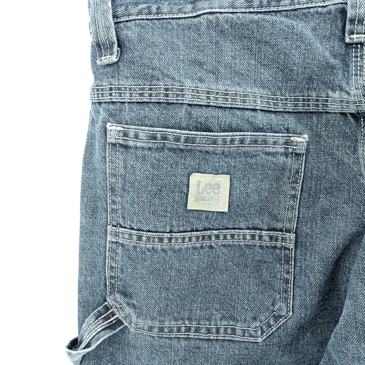 Lee Dungarees Carpenter Denim Painter Pants, Men's, Size W35 cotton blue type Vintage Second Hand