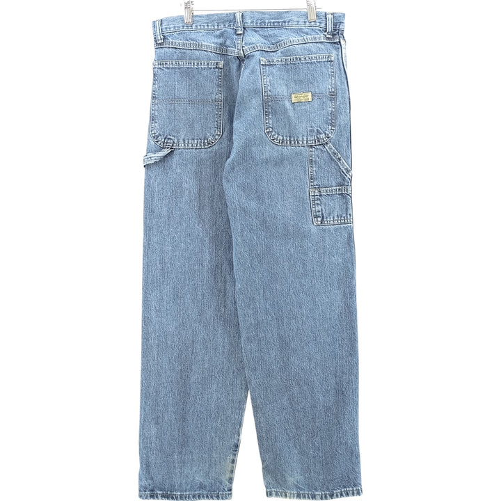 Wrangler Denim Painter Pants for Men, W33 equivalent cotton blue type Vintage Second Hand