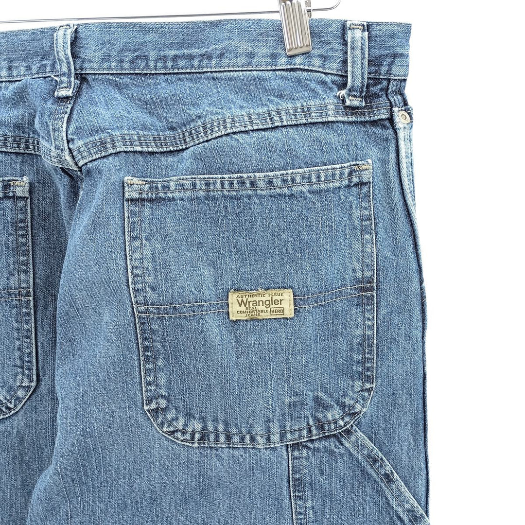 Wrangler Denim Painter Pants for Men, W33 equivalent cotton blue type Vintage Second Hand