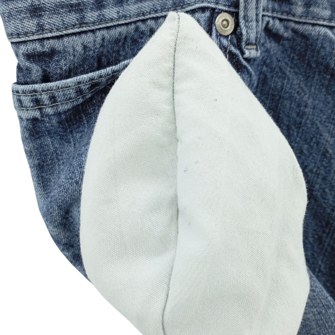 Wrangler Denim Painter Pants for Men, W33 equivalent cotton blue type Vintage Second Hand