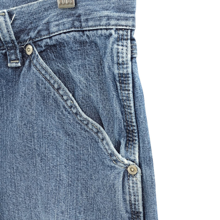 Wrangler Denim Painter Pants for Men, W33 equivalent cotton blue type Vintage Second Hand