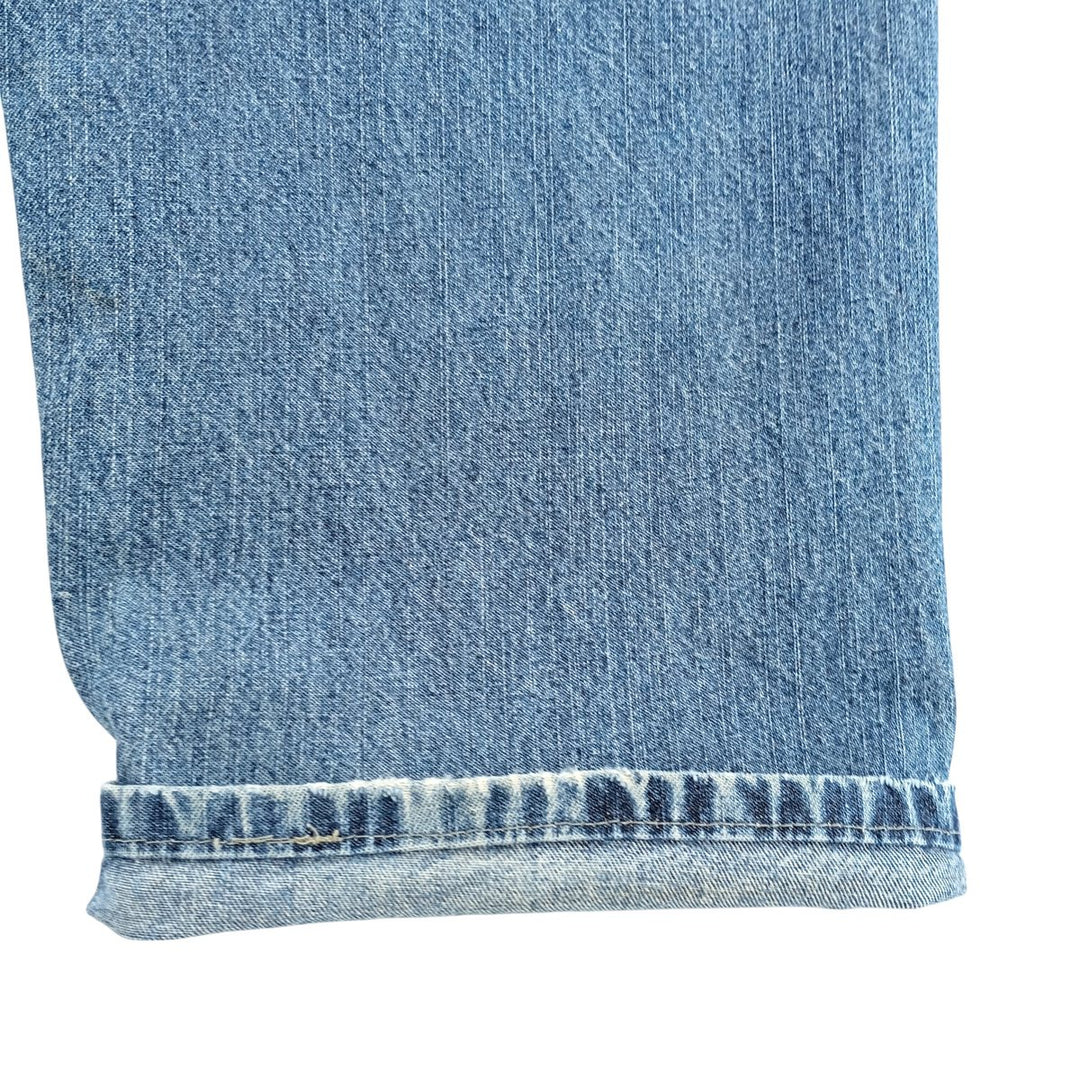 Wrangler Denim Painter Pants for Men, W33 equivalent cotton blue type Vintage Second Hand