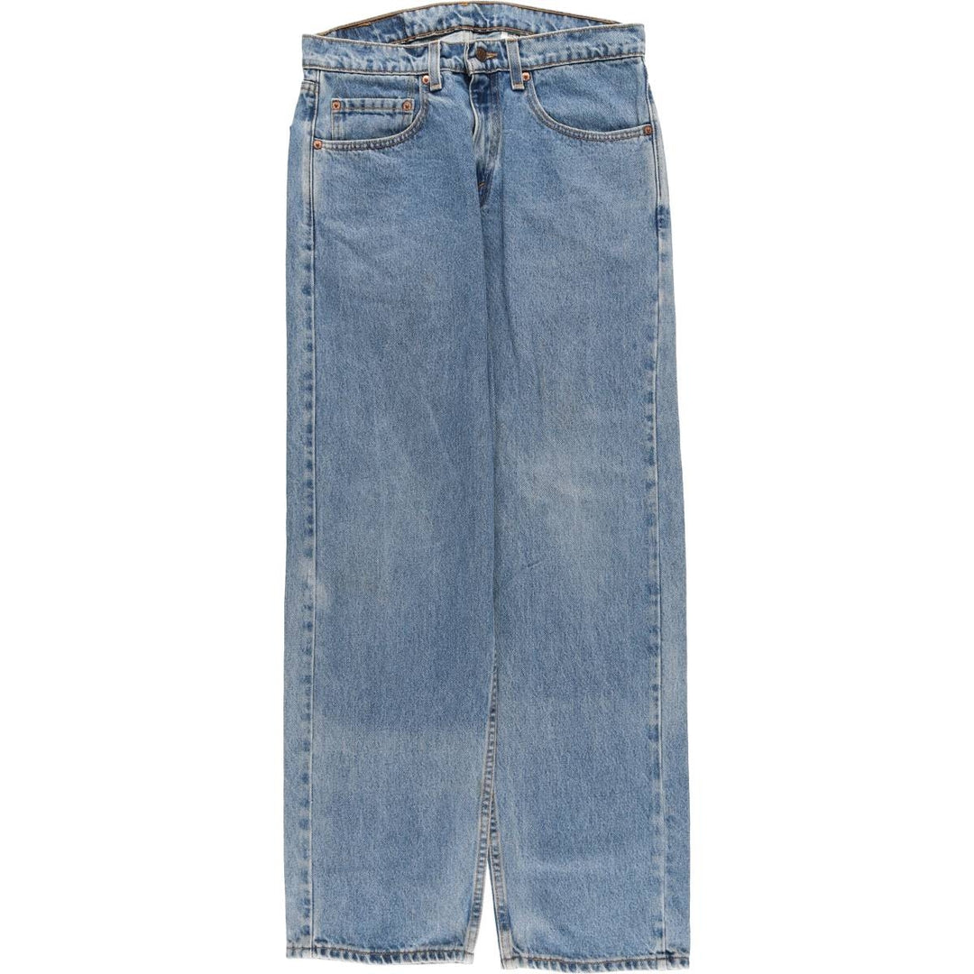 90'S Levi's 565-4891 Tapered Denim Pants, Made in USA, Men's, Size W32, Vintage cotton blue type Vintage Second Hand