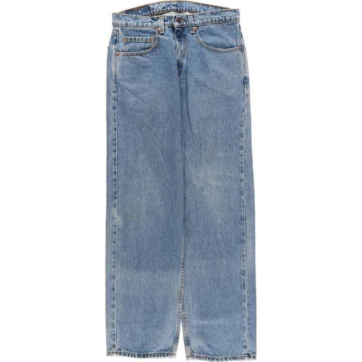 90'S Levi's 565-4891 Tapered Denim Pants, Made in USA, Men's, Size W32, Vintage cotton blue type Vintage Second Hand
