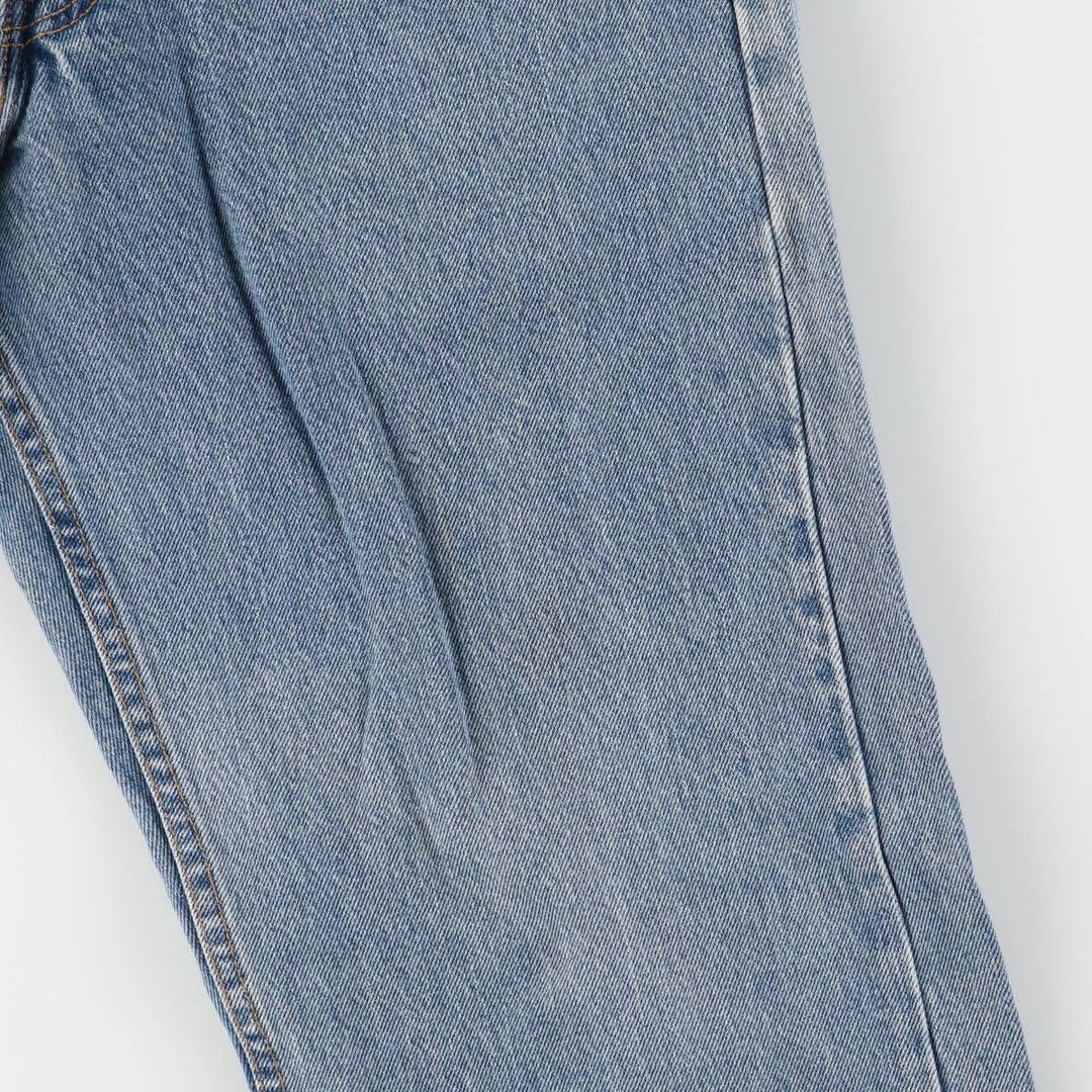 90'S Levi's 565-4891 Tapered Denim Pants, Made in USA, Men's, Size W32, Vintage cotton blue type Vintage Second Hand