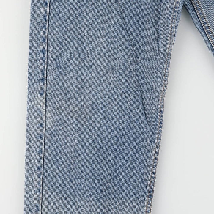 90'S Levi's 565-4891 Tapered Denim Pants, Made in USA, Men's, Size W32, Vintage cotton blue type Vintage Second Hand