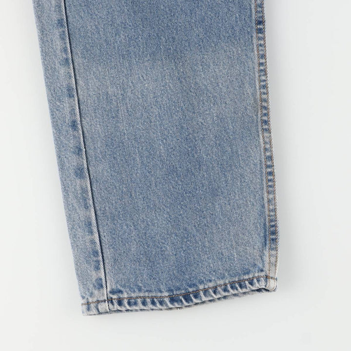 90'S Levi's 565-4891 Tapered Denim Pants, Made in USA, Men's, Size W32, Vintage cotton blue type Vintage Second Hand