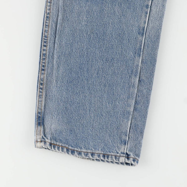 90'S Levi's 565-4891 Tapered Denim Pants, Made in USA, Men's, Size W32, Vintage cotton blue type Vintage Second Hand