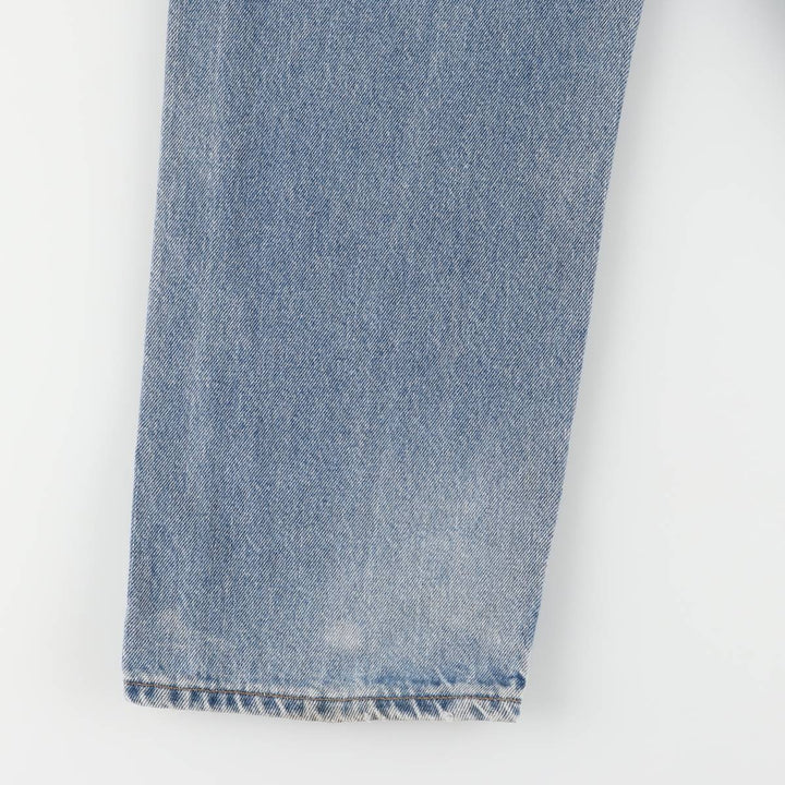 90'S Levi's 565-4891 Tapered Denim Pants, Made in USA, Men's, Size W32, Vintage cotton blue type Vintage Second Hand