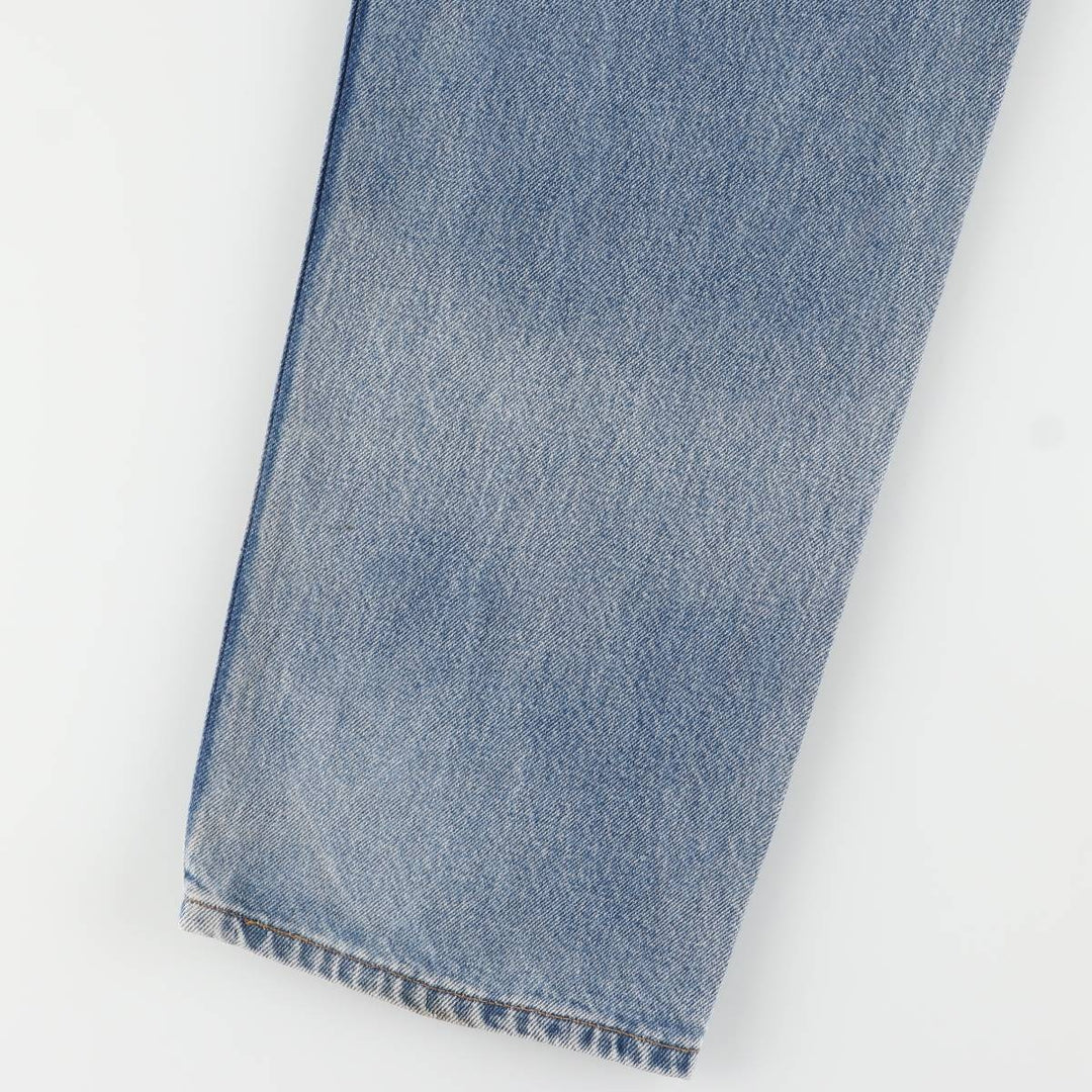 90'S Levi's 565-4891 Tapered Denim Pants, Made in USA, Men's, Size W32, Vintage cotton blue type Vintage Second Hand