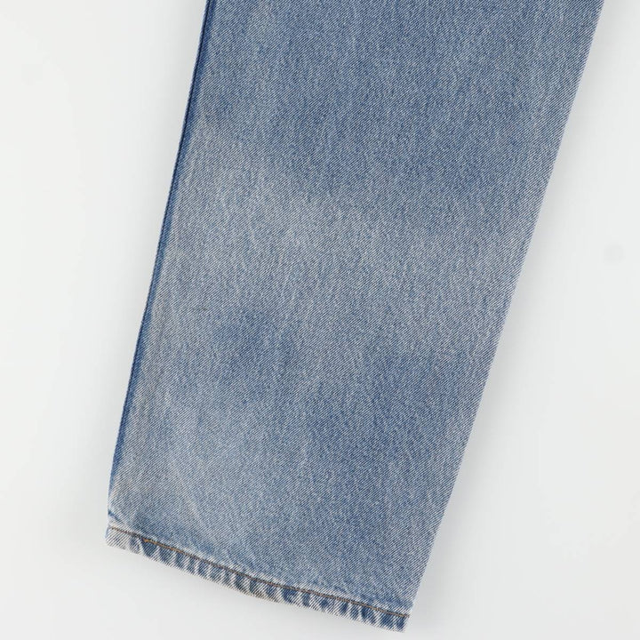 90'S Levi's 565-4891 Tapered Denim Pants, Made in USA, Men's, Size W32, Vintage cotton blue type Vintage Second Hand