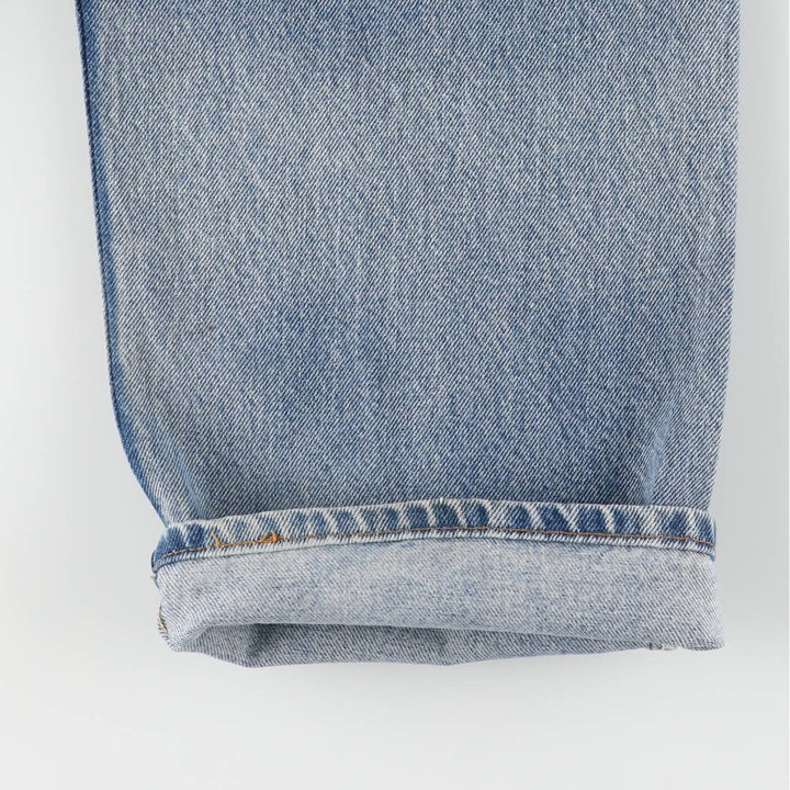 90'S Levi's 565-4891 Tapered Denim Pants, Made in USA, Men's, Size W32, Vintage cotton blue type Vintage Second Hand