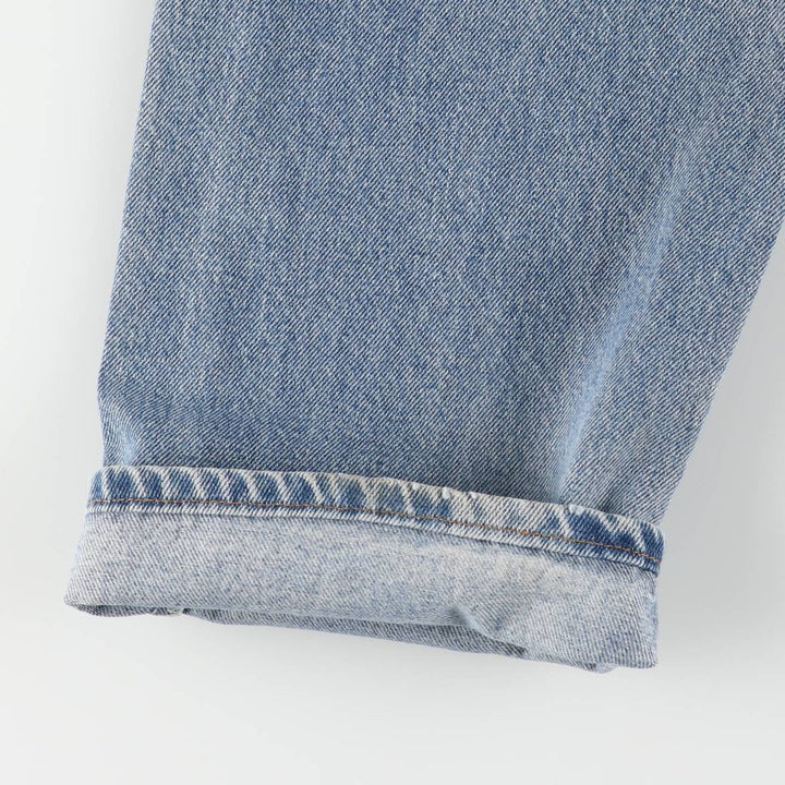 90'S Levi's 565-4891 Tapered Denim Pants, Made in USA, Men's, Size W32, Vintage cotton blue type Vintage Second Hand