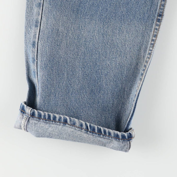 90'S Levi's 565-4891 Tapered Denim Pants, Made in USA, Men's, Size W32, Vintage cotton blue type Vintage Second Hand