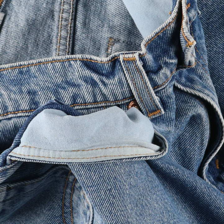 90'S Levi's 565-4891 Tapered Denim Pants, Made in USA, Men's, Size W32, Vintage cotton blue type Vintage Second Hand