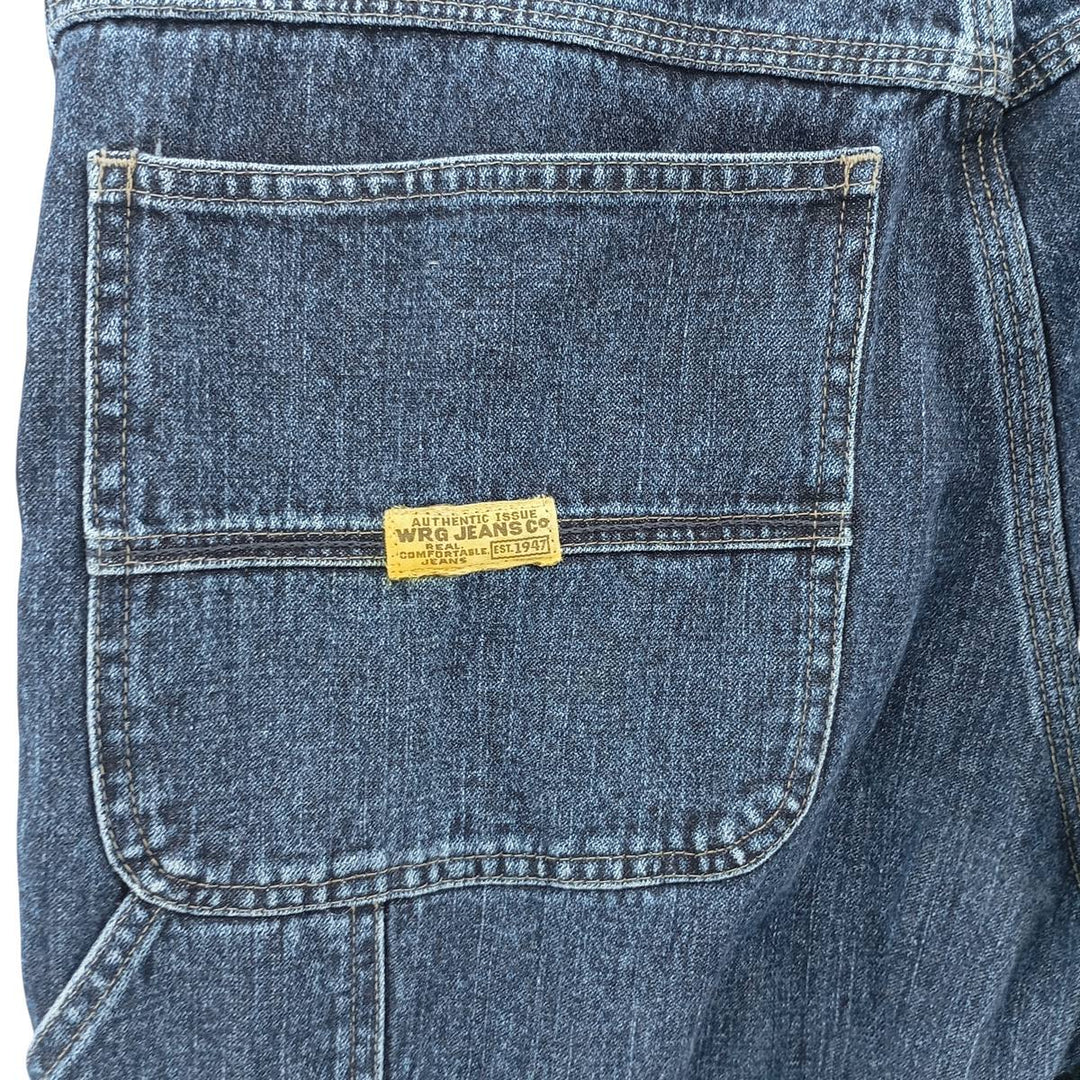 Wrangler Denim Painter Pants for Men, W33 equivalent cotton blue type Vintage Second Hand
