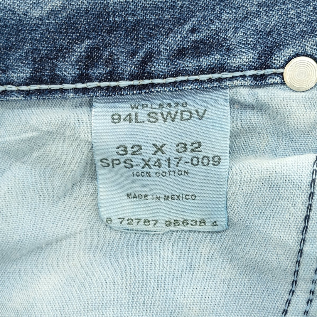 Wrangler Denim Painter Pants for Men, W32 equivalent cotton blue type Vintage Second Hand