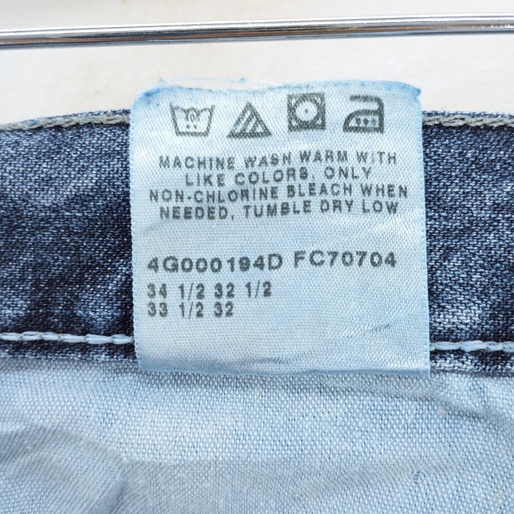 Wrangler Denim Painter Pants for Men, W32 equivalent cotton blue type Vintage Second Hand