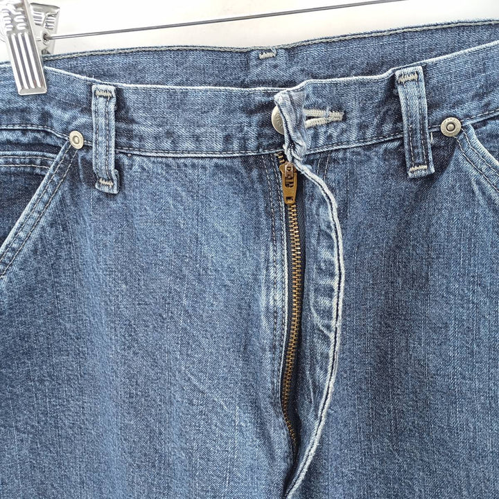 Wrangler Denim Painter Pants for Men, W32 equivalent cotton blue type Vintage Second Hand