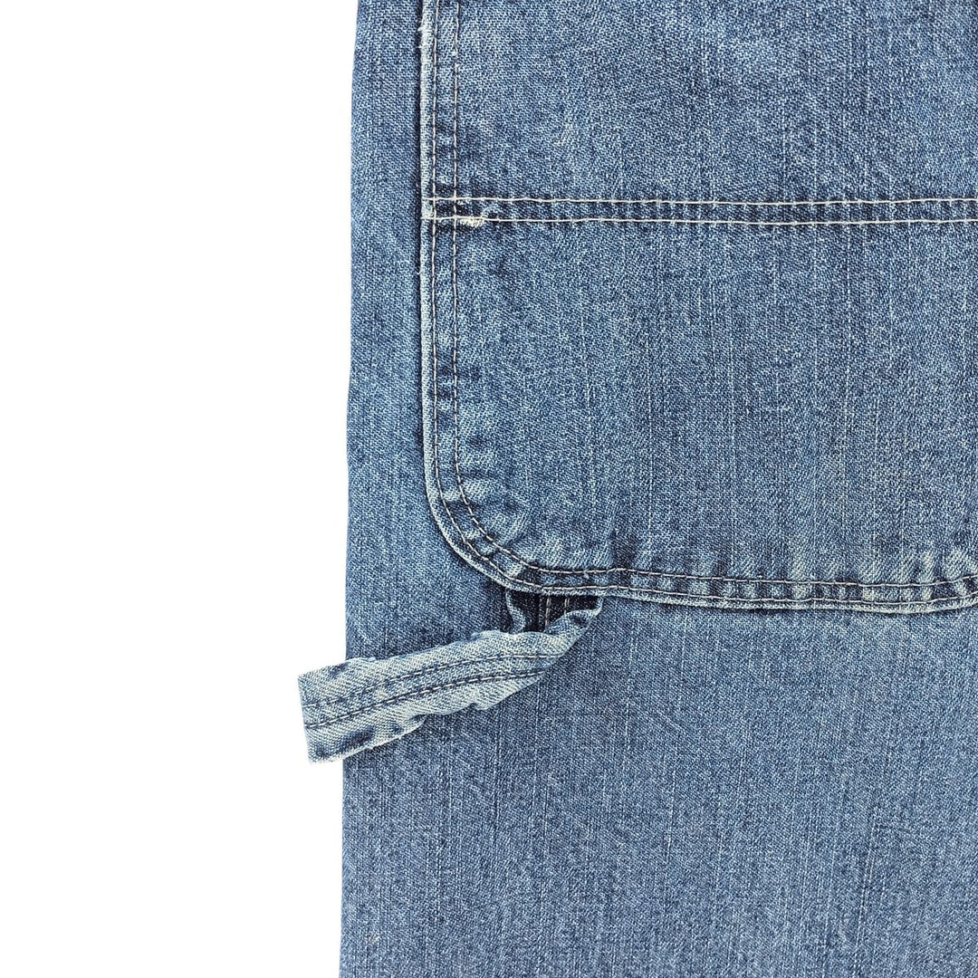 Wrangler Denim Painter Pants for Men, W32 equivalent cotton blue type Vintage Second Hand
