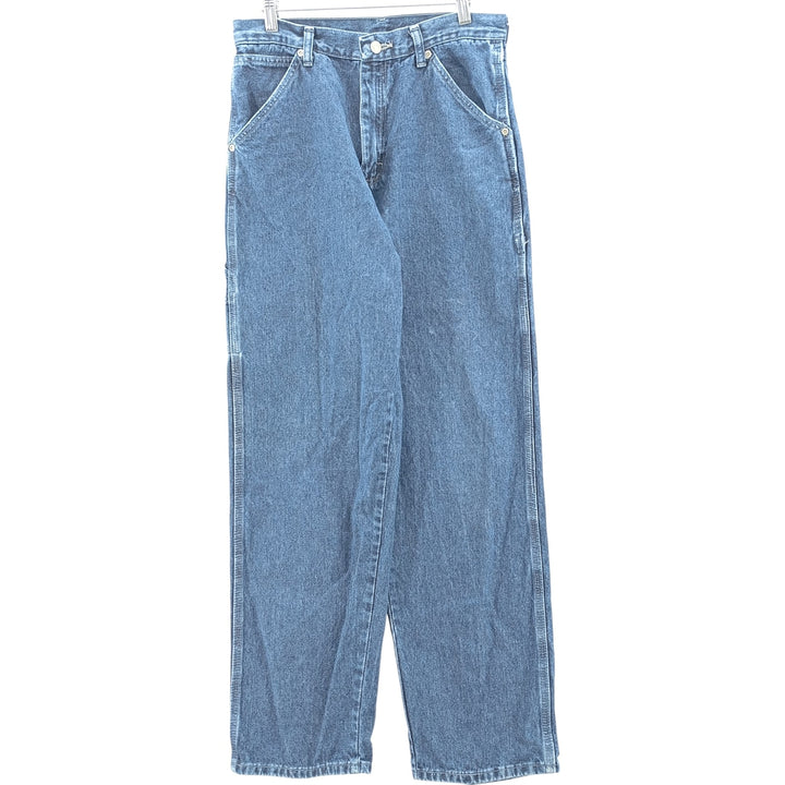 Wrangler Denim Painter Pants for Men, W30 equivalent cotton blue type Vintage Second Hand