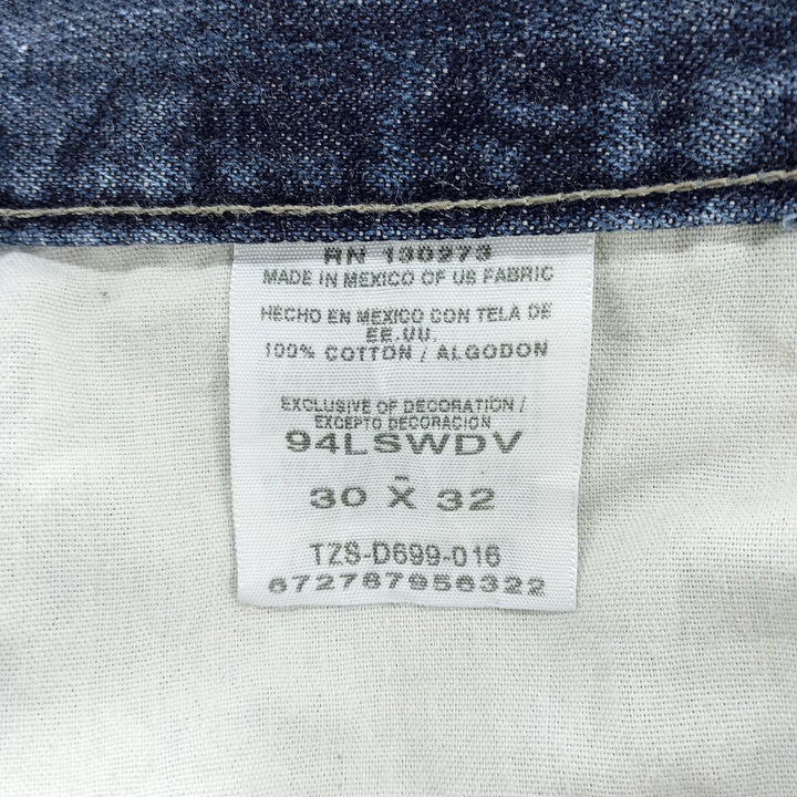 Wrangler Denim Painter Pants for Men, W30 equivalent cotton blue type Vintage Second Hand