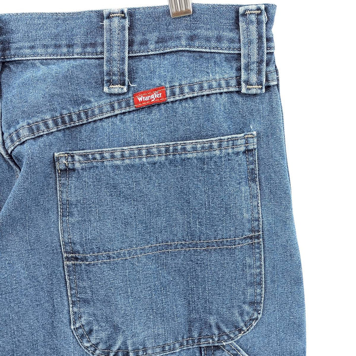 00'S Wrangler Denim Painter Pants Men's W35 cotton blue type Vintage Second Hand