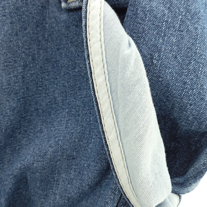 00'S Wrangler Denim Painter Pants Men's W35 cotton blue type Vintage Second Hand