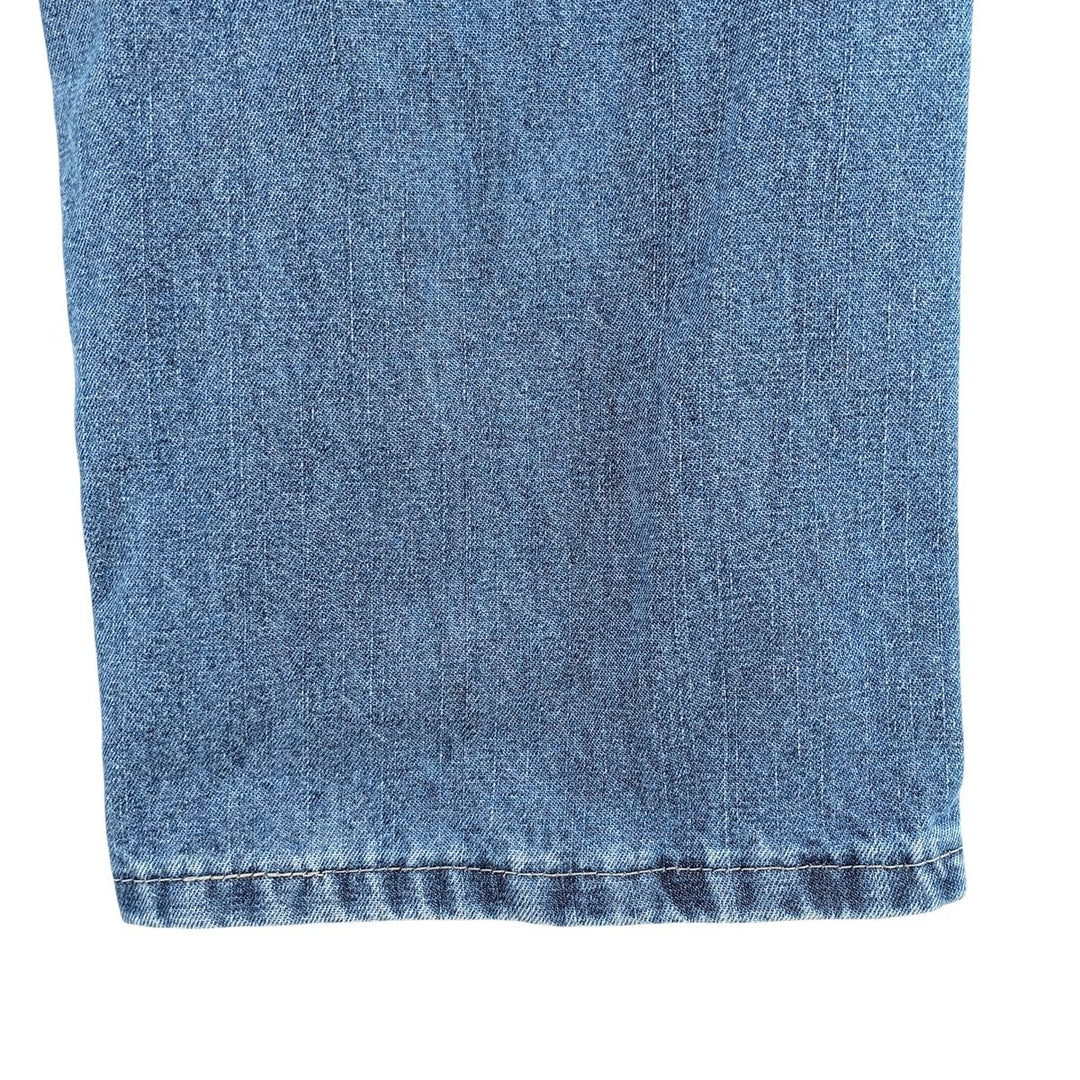 00'S Wrangler Denim Painter Pants Men's W35 cotton blue type Vintage Second Hand