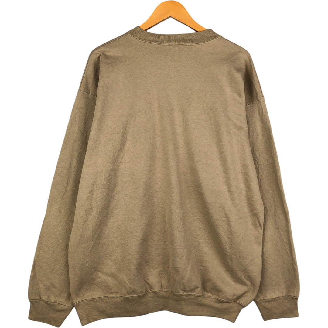 2000'S Champion Advertising Sweatshirt, Men's XL unclear Beige type Vintage Second Hand