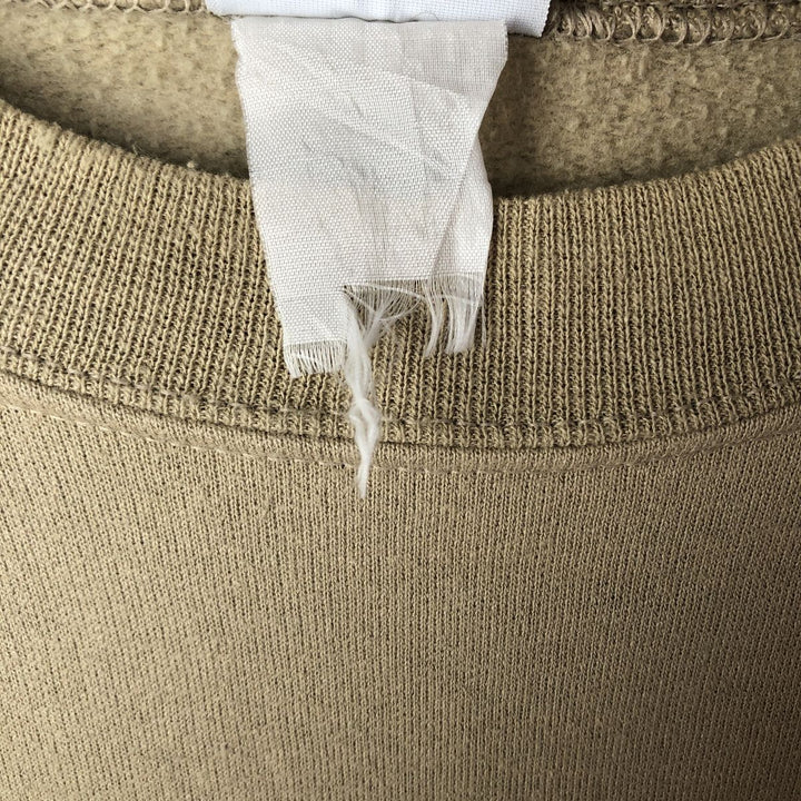 2000'S Champion Advertising Sweatshirt, Men's XL unclear Beige type Vintage Second Hand