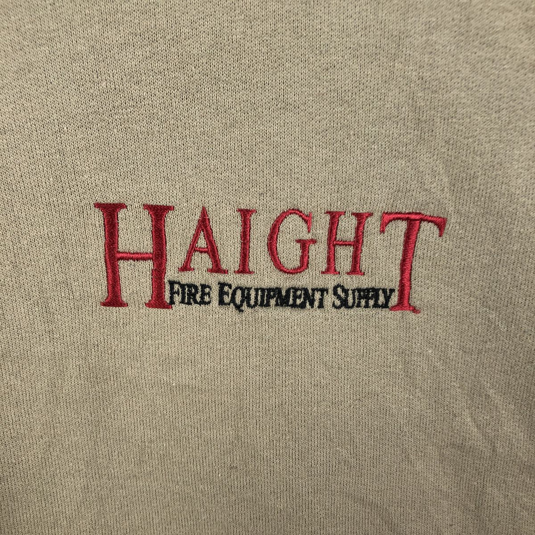 2000'S Champion Advertising Sweatshirt, Men's XL unclear Beige type Vintage Second Hand