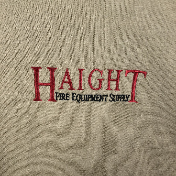 2000'S Champion Advertising Sweatshirt, Men's XL unclear Beige type Vintage Second Hand