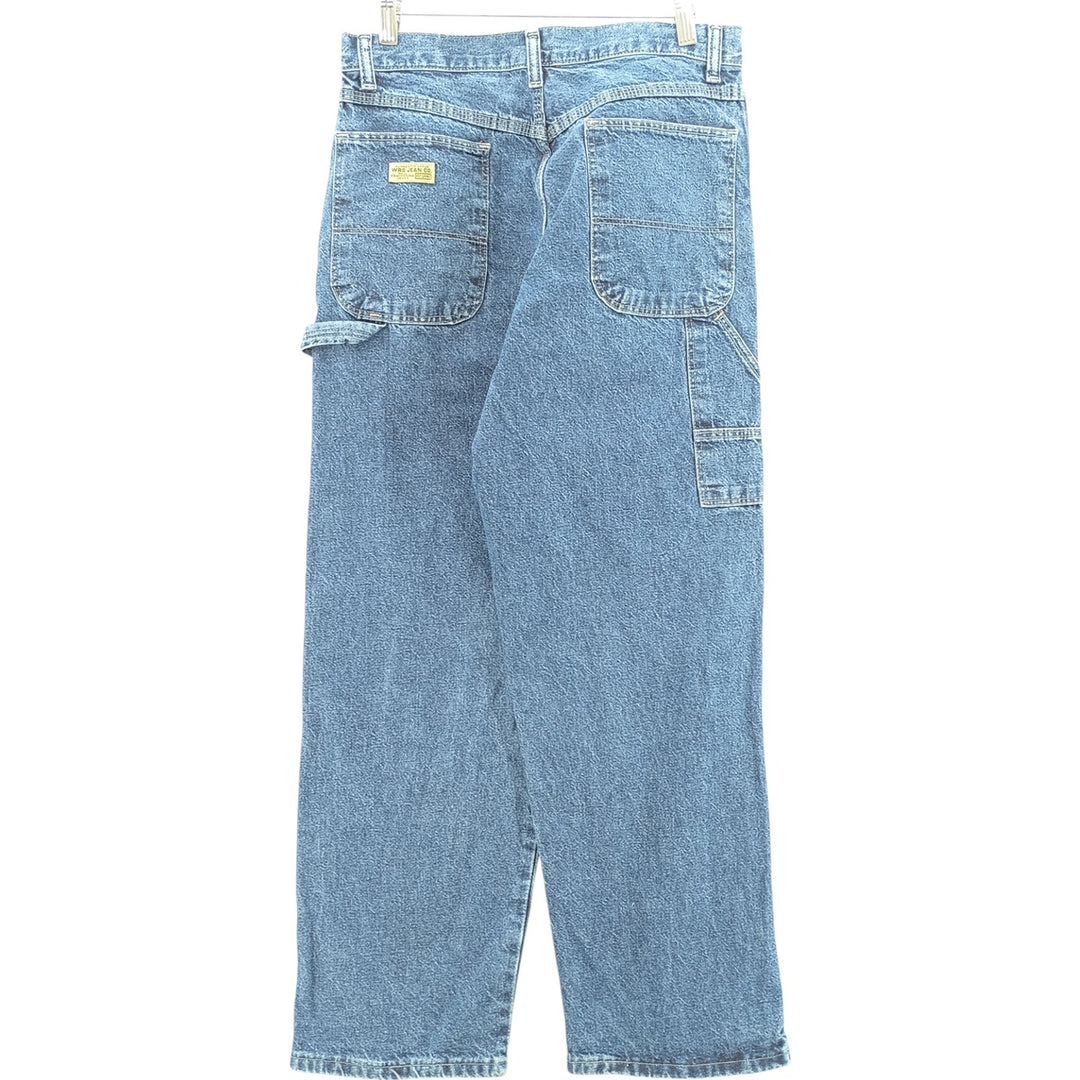 Wrangler Denim Painter Pants for Men, W30 equivalent cotton blue type Vintage Second Hand