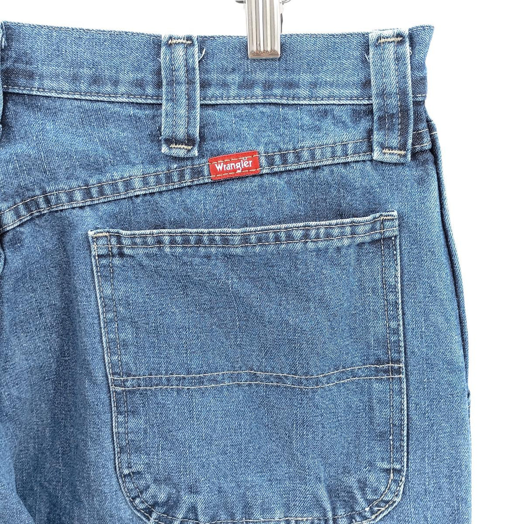 00'S Wrangler Denim Painter Pants Men's W34 cotton blue type Vintage Second Hand