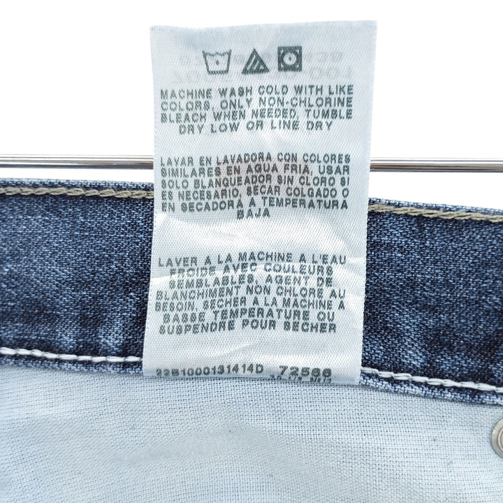 00'S Wrangler Denim Painter Pants Men's W34 cotton blue type Vintage Second Hand
