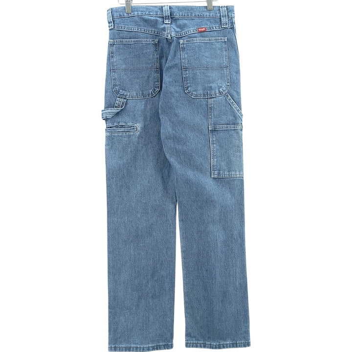 00'S Wrangler Denim Painter Pants Men's W31 equivalent cotton blue type Vintage Second Hand