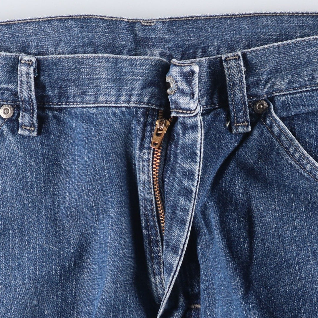 00'S Wrangler CARPENTER denim painter pants for men, equivalent to W32 cotton blue type Vintage Second Hand