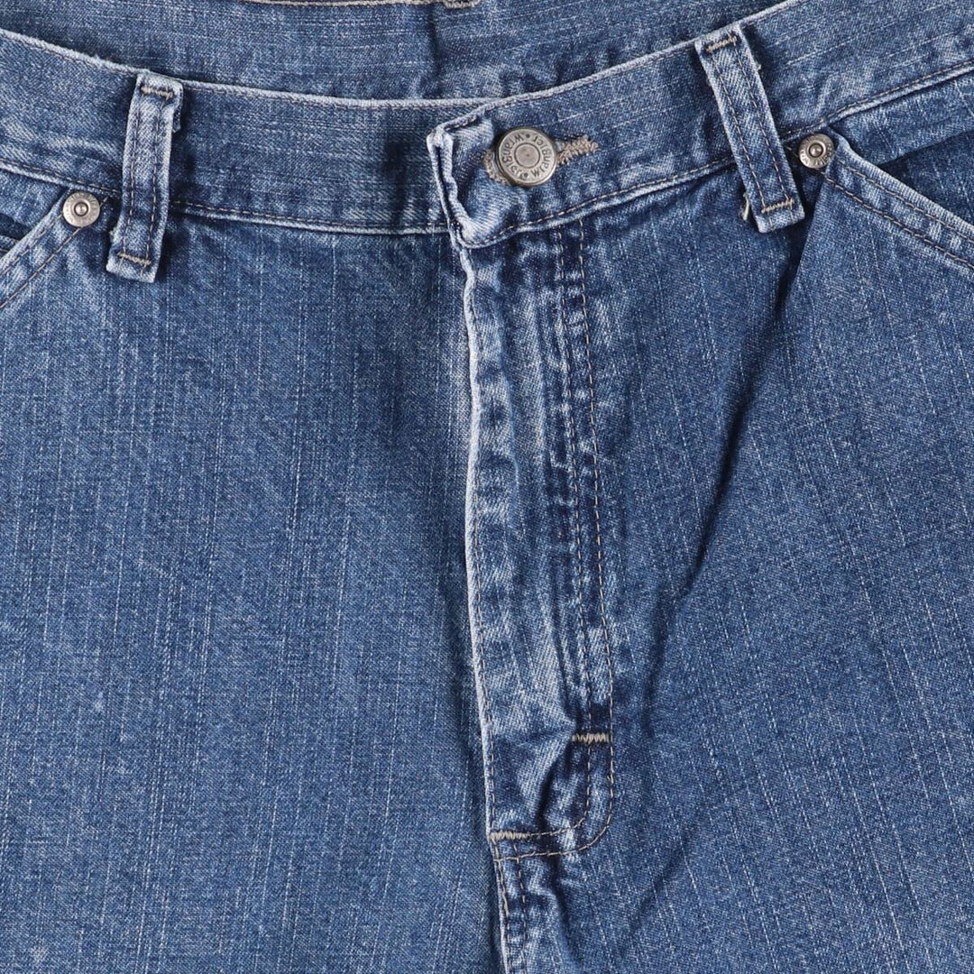 00'S Wrangler CARPENTER denim painter pants for men, equivalent to W32 cotton blue type Vintage Second Hand